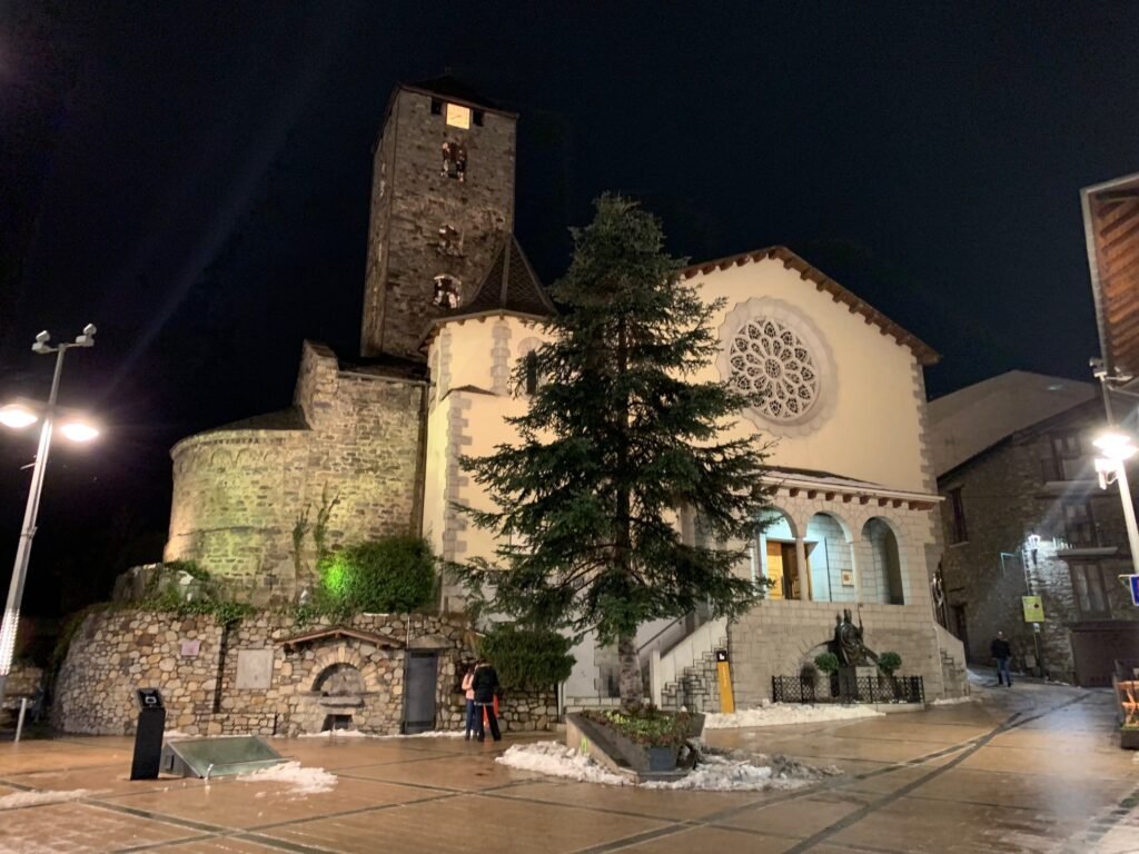 Esglesia Sant Esteve de Andorra la Vella. 