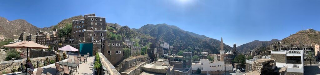 Another View from a terrace at the Rijal Alma'a Museum.