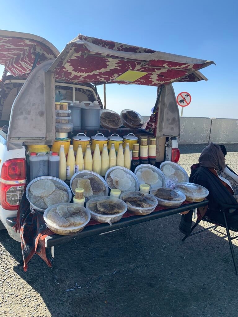 Arabic Honey anyone? A pickup Store at Soudah.
