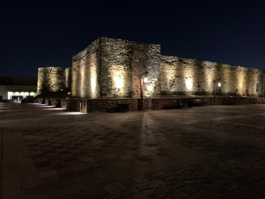 Al Shamsan Castle in Abha. I had an interesting drive to get here via a steep hill.