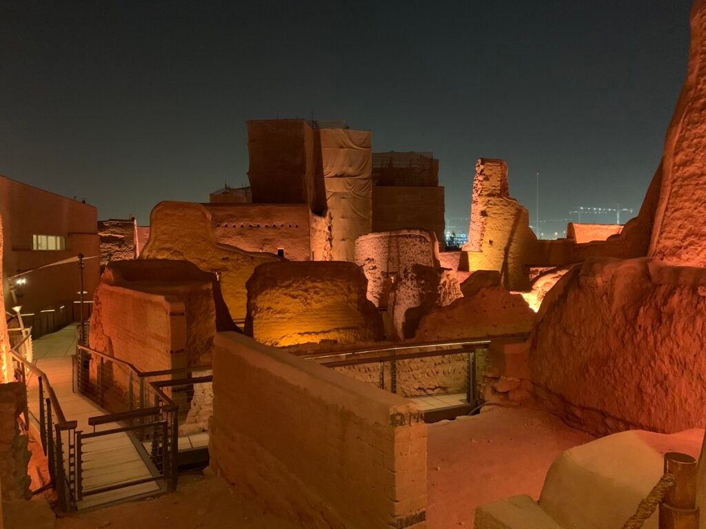 Lots of changing Viewpoints at the AT Turaif in Diriyah.