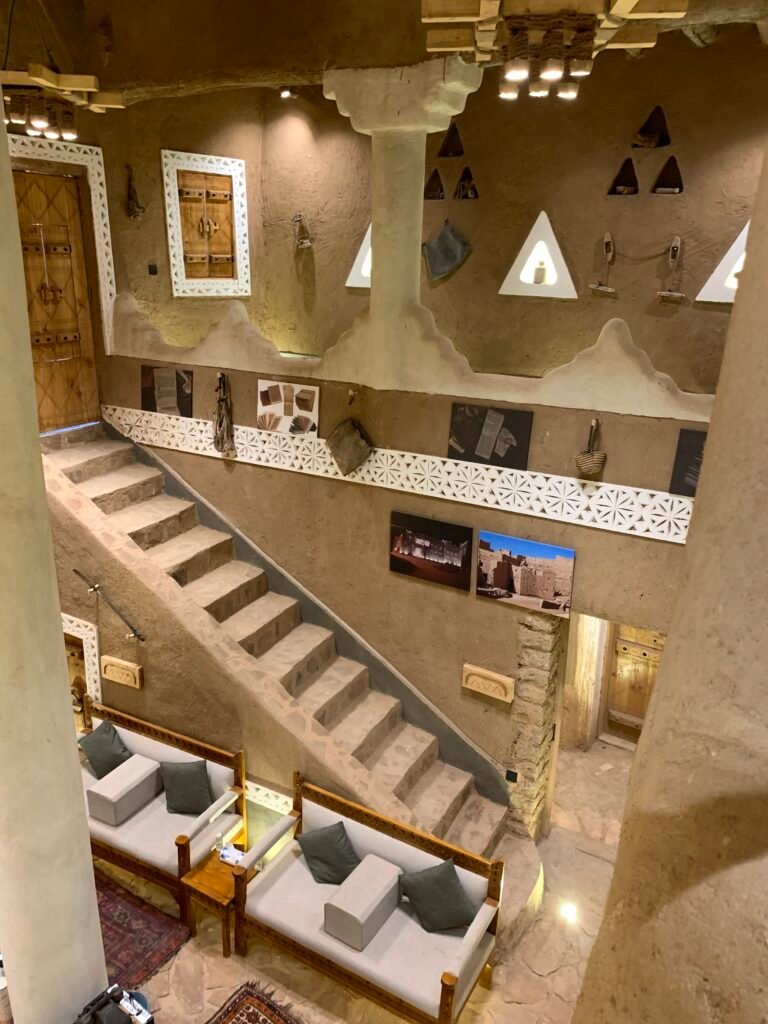 16days Saudi Arabia Itinerary. The interior of a restored house in Ushaiqer.