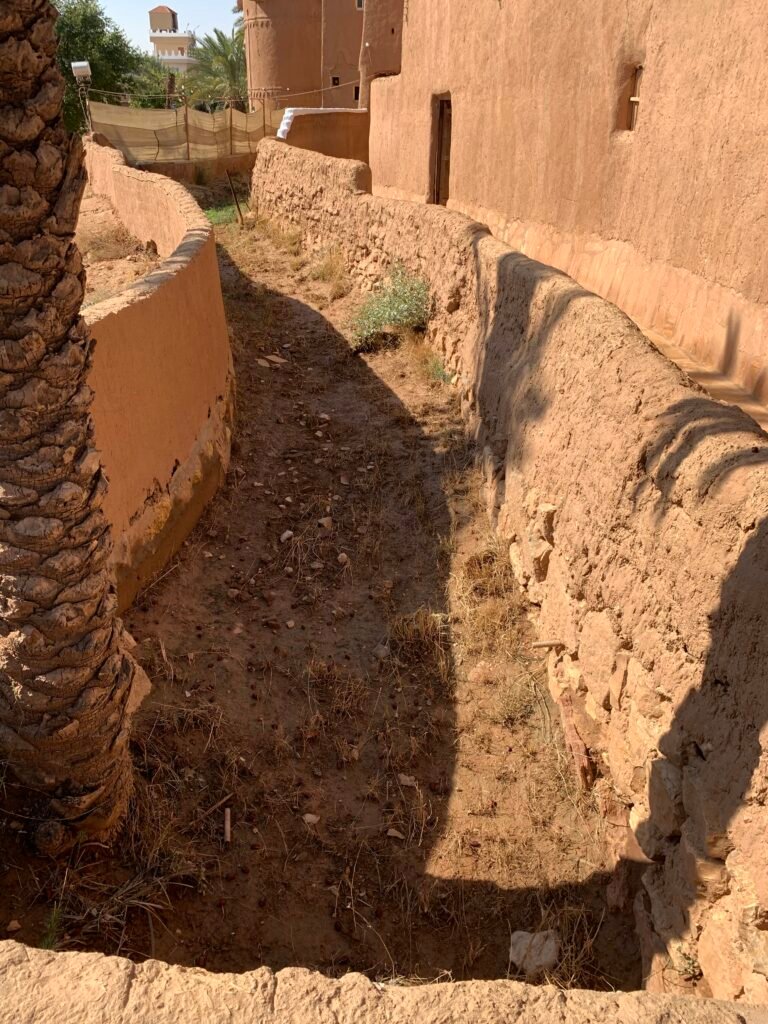 16days Saudi Arabia Itinerary. Storm drainage System in Ushaiqer Heritage Village