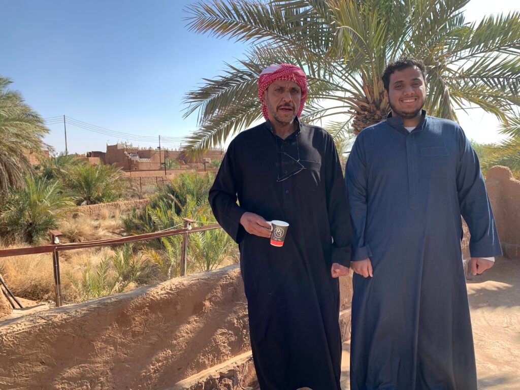 Arabic Hospitality in Ushaiqer Heritage Village.