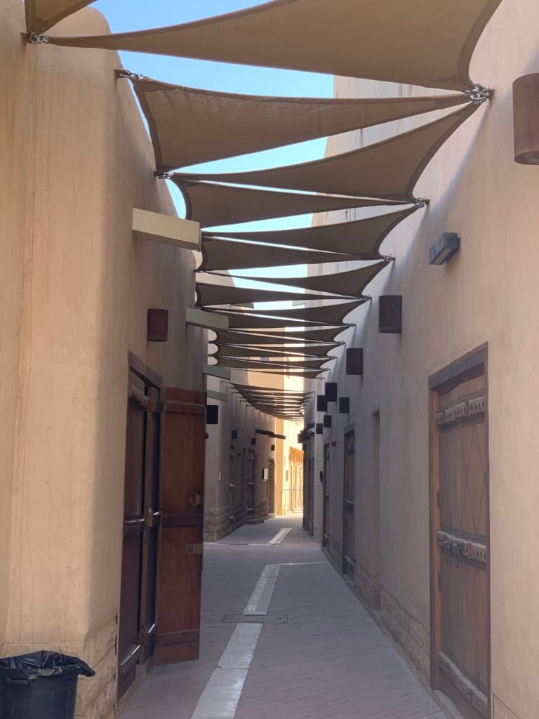 16Days Saudi Arabia Itinerary. Alleyways around the Al Masmak Fortress but not linked to the fortress in any way.