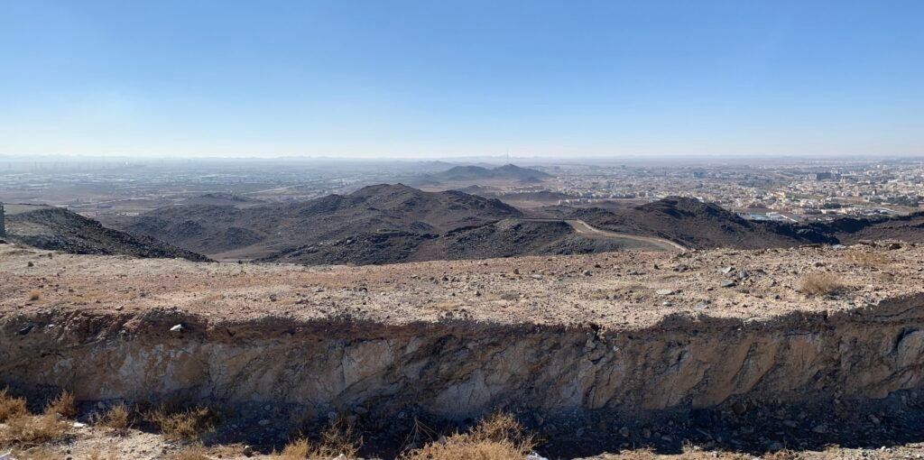Views along the road up Hatem Views at Hail, Saudi Arabia