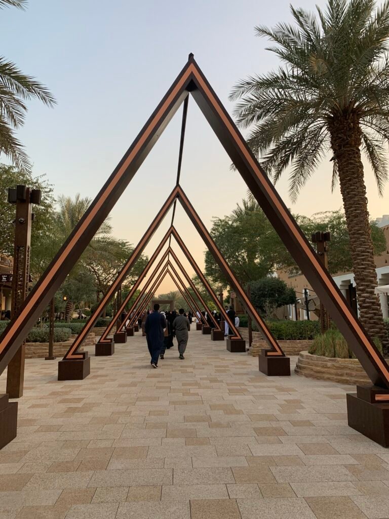 16Days Saudi Arabia Itinerary. Back to Bujairi Terrace in Diriyah for the third time!