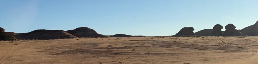 Desertscapes enroute to Al Ula Alula