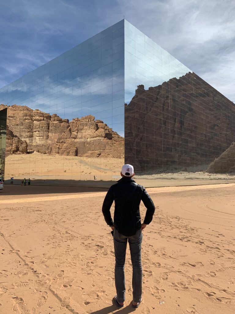 16days Saudi Arabia Itinerary. Maraya, the world's largest mirrored surface.