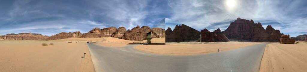 16days Saudi Arabia Itinerary. The Desertscape around Maraya.