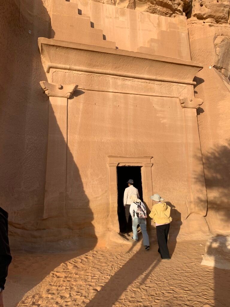 16days Saudi Arabia Itinerary. Tomb no.41 for access at Jabal Al Banat.