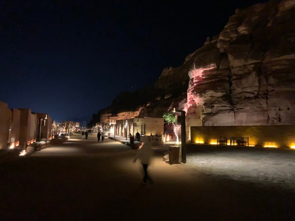 16days Saudi Arabia Itinerary. Late evening at Al Ula Old Town