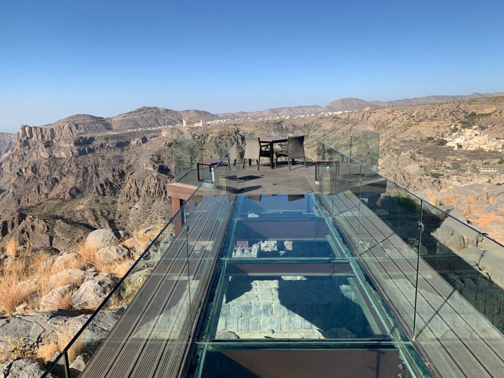 Diana's Chair and Viewpoint at the Anantara Jabal Akhdar