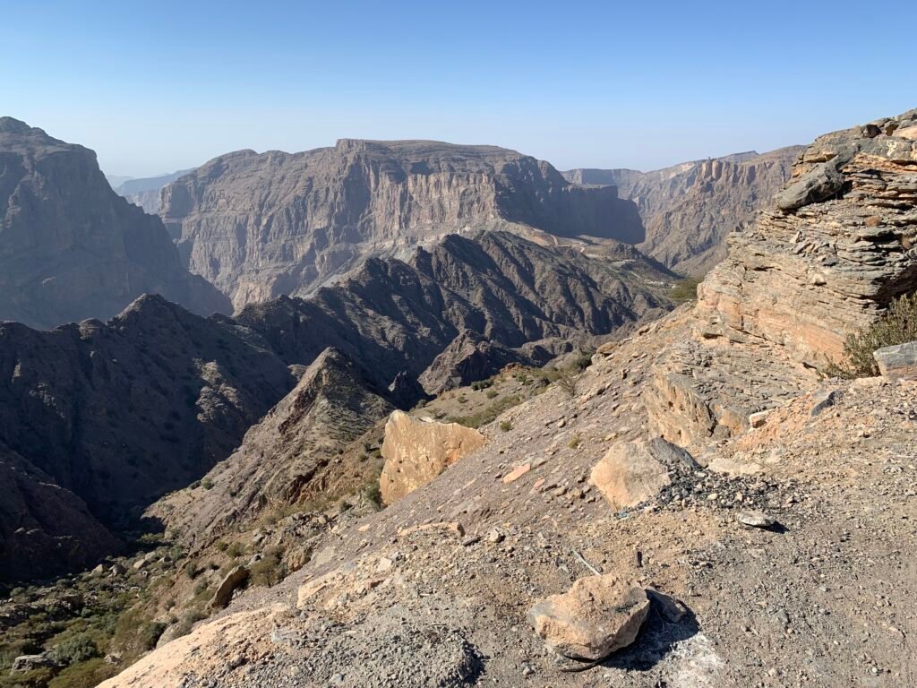 10 best things to do in Oman. One of the Viewpoints from Jabal Akhdar