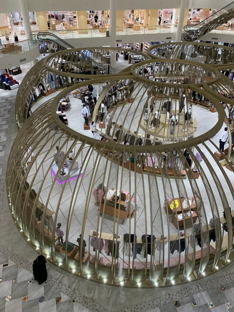 At the Algarawi Galleria at Tahlia Street or more accurately Prince Mohammed bin Abdulaziz Street, in Jeddah.