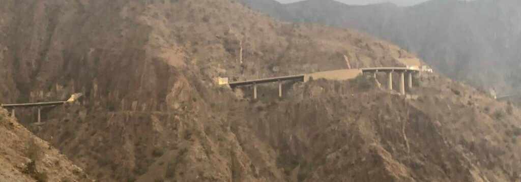 That amazing road between Al Bahah and Thee Ain