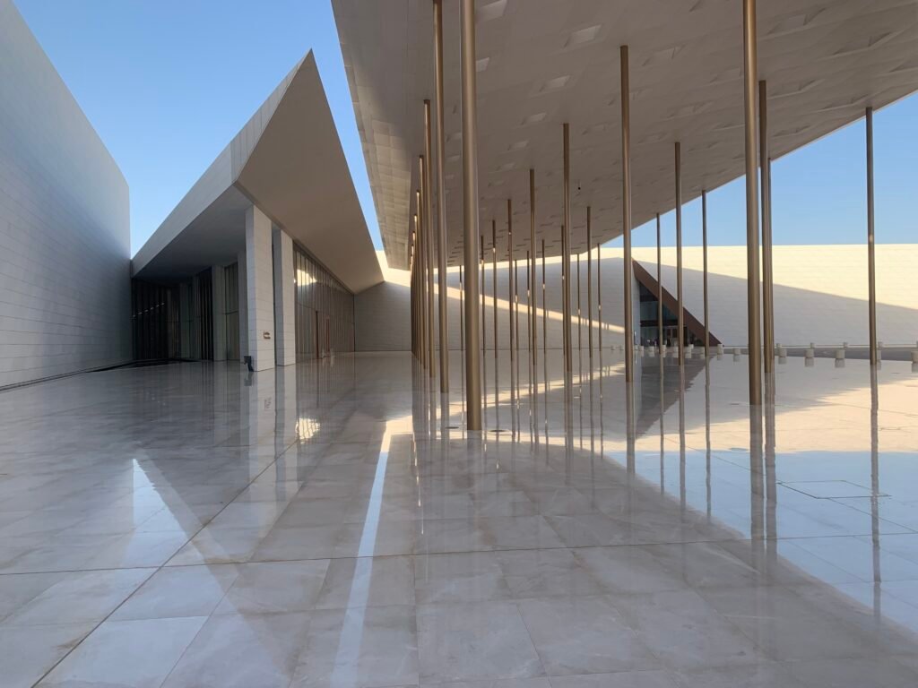 Best Places worth the admission price in oman. The sculptural exterior of Oman across the Ages Museum.