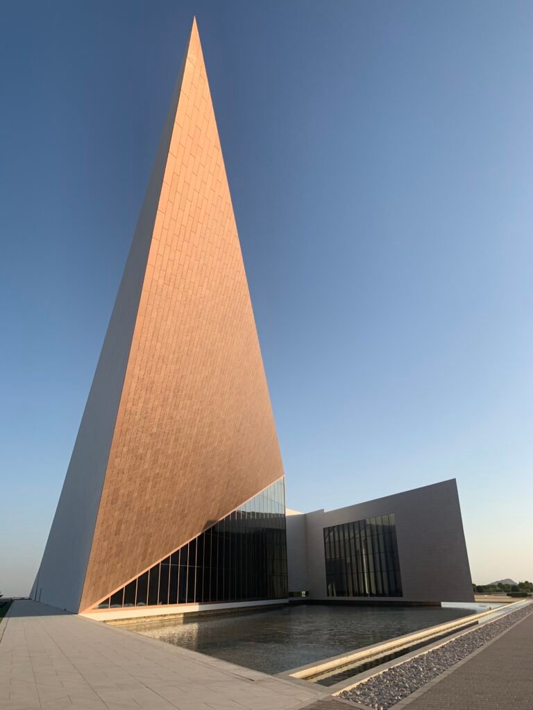 Sculptural Form of the Oman across the Ages Museum.