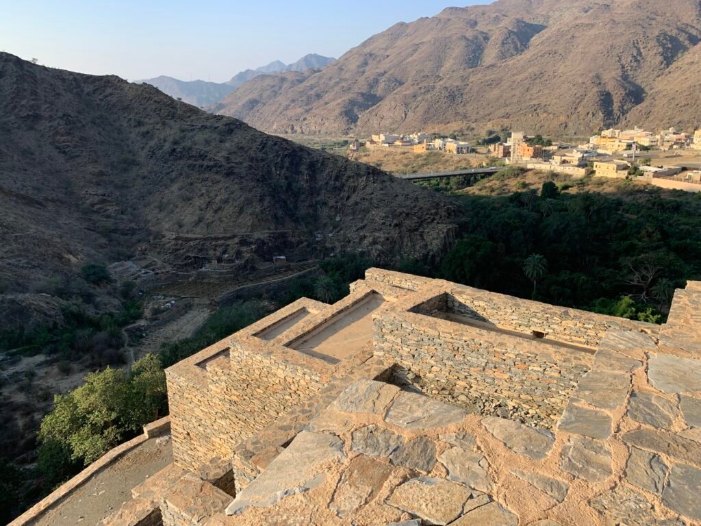 One of the vantage points climbing Thee Ain Heritage Village