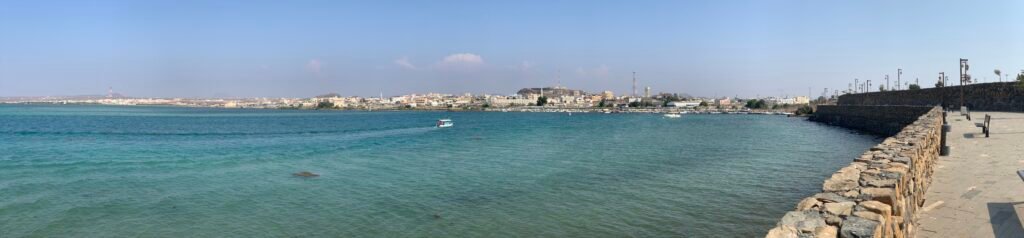 View of the Red Sea from Al Birk.