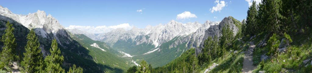 Republic of Albania: On the trail from Valbone to Theth