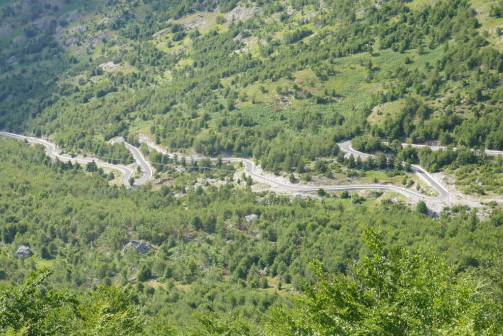 Budget Itinerary Albania. View from the Furgon Ride back to Shkodra from Theth
